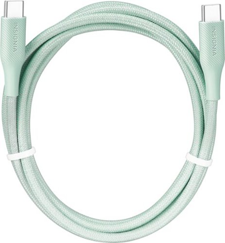 Insignia™ 5' USB-C to USB-C Charge-and-Sync Cable - Light Green WORLDWIDE DELIVERY
