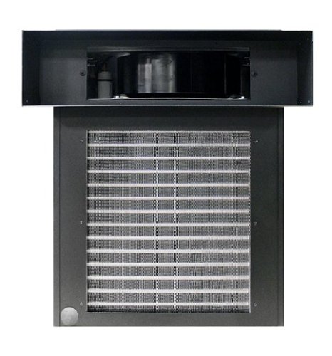 Vinotemp - Wine-Mate 8500HZD-De Self-Contained Exhaust-Ducted Wine Cooling System - Black