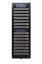 Vinotemp - 155-Bottle Dual-Zone Wine Cooler - Silver-Front_Standard