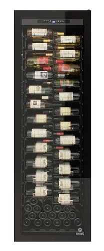 Vinotemp - 162-Bottle Single-Zone Wine Cooler - Black