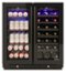 Vinotemp - EL-BWC101-01 33-Bottle and 101-Can Beverage Cooler - Black-Front_Standard