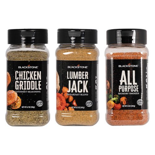 Blackstone - 3 Pack Griddle More Breakfast Lunch and Dinner Seasoning Trio - Multi