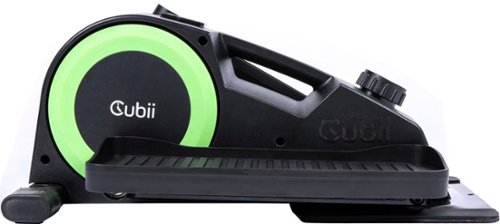 Cubii - JR2 Compact Seated Under Desk Elliptical, Low Impact Exercise for Home or the Office - Green