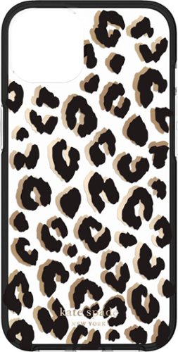 kate spade new york - Protective Hardshell Case for iPhone 13 - Leopard
