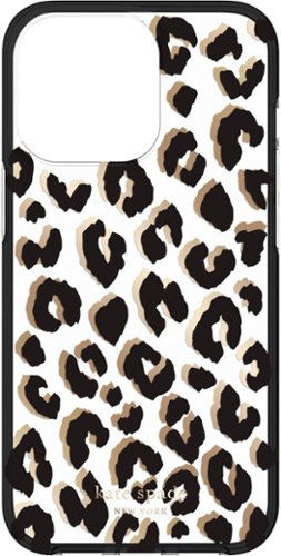 kate spade new york - Protective Hardshell Case for iPhone 13 Pro - Leopard