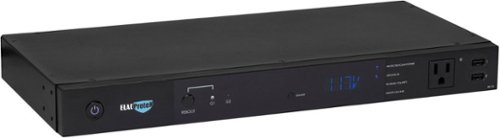 ELAC ProteK 8 Outlet/2 USB Component 2160 Joules Surge Protector/Power Conditioner - Black WORLDWIDE DELIVERY