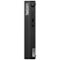 Lenovo - ThinkCentre M75q Gen 2 Tiny Desktop - AMD Ryzen 3 PRO 4350GE - 8GB Memory - Integrated AMD Radeon Graphics - 128 SSD - Black-Front_Standard