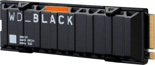 WD - WD_BLACK SN850 1TB Internal SSD PCIe Gen 4 x4 NVMe with Heatsink for PS5 and Desktops