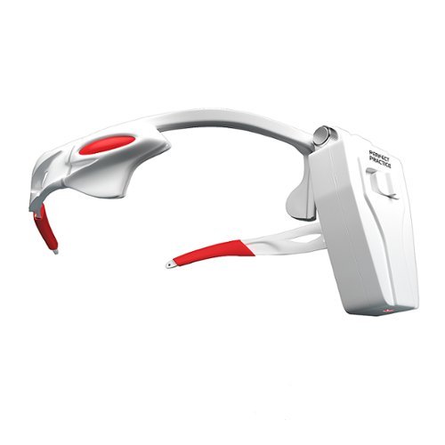 Perfect Practice - Golf Laser Putting Glasses - White-Front_Standard 