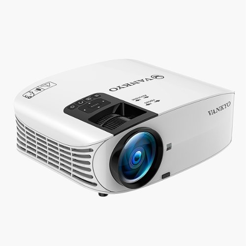 Vankyo Leisure 510PW Native 1080P Wireless Single LCD Portable Projector, Screen Included - White GLOBAL SHIPPING