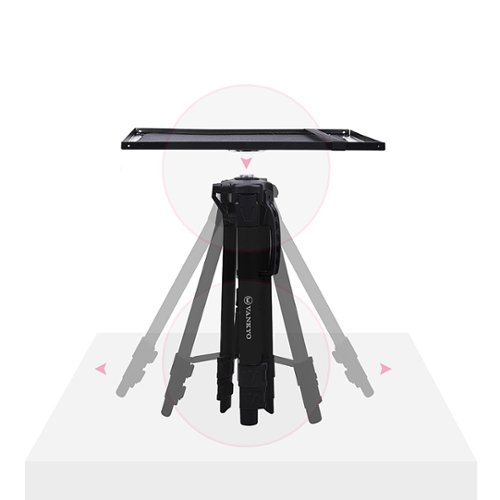 Vankyo TP20 Aluminum Tripod Projector Stand - Black GLOBAL SHIPPING