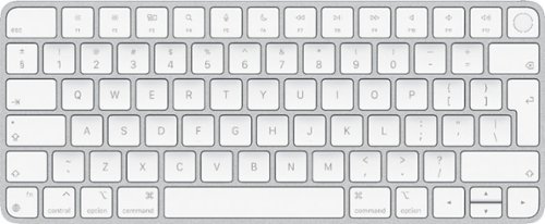 Magic Keyboard with Touch ID for Mac models with Apple silicon - Silver/White