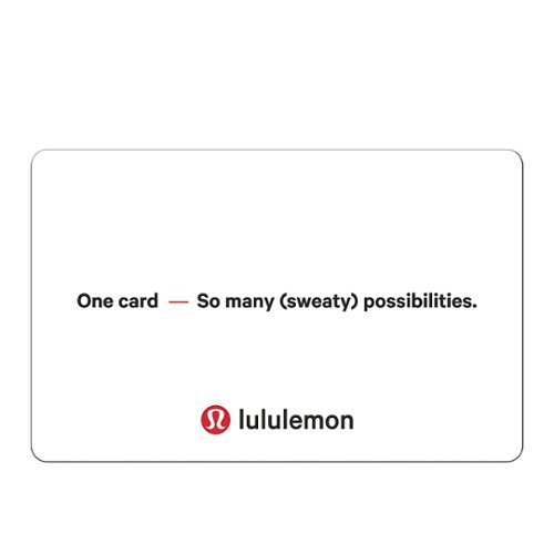Lululemon - $50 Gift Card [Digital]