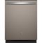 GE - Top Control Built-In Dishwasher with 3rd Rack, Dry Boost, 50 dBa - Slate-Front_Standard 