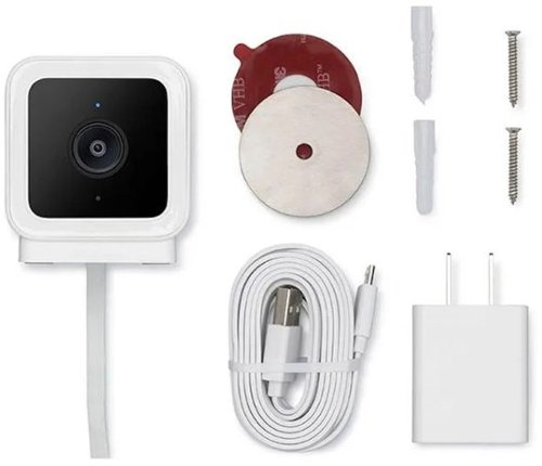 Wyze Cam v3 Indoor/Outdoor Wired 1080p HD Security Camera - White WHERE TO BUY