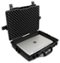 CASEMATIX - Waterproof Hard Case Fits up to 15.6" Inch Laptop - Black-Front_Standard