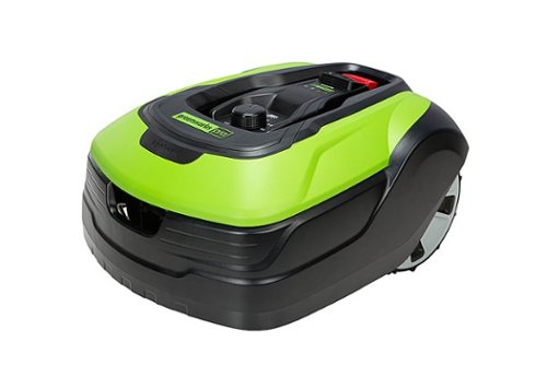 Greenworks - Optimow Robotic Lawn Mower - Green