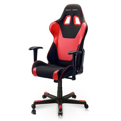 DXRacer Formula Series Gaming Chair Ergonomic Home Office Armchair Comfortable Desk Recliner High Backrest Computer Seat | Height Swivel, Directional Armrest, Strong Mesh and Premium PU Leather