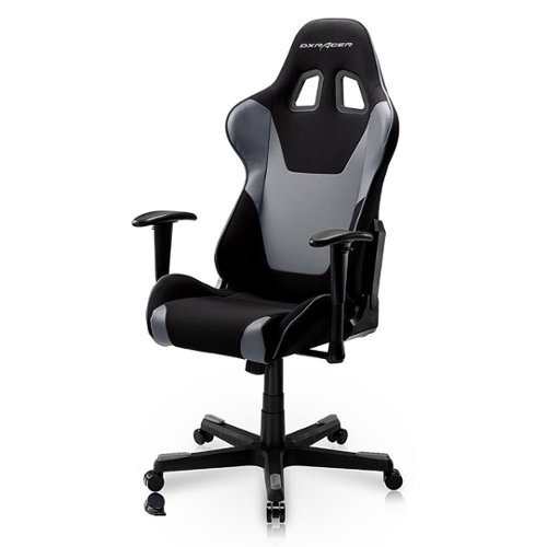 DXRacer - Formula Series Ergonomic Gaming Chair - Mesh/Leather - Gray