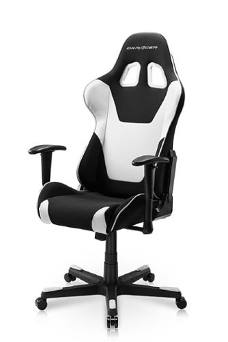 DXRacer - Formula Series Ergonomic Gaming Chair - Mesh/Leather - White