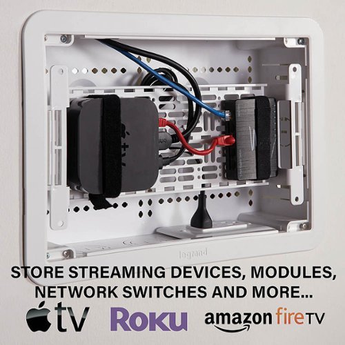 Sanus TV Media In-Wall Box - 9 - White BUY IN EUROPE