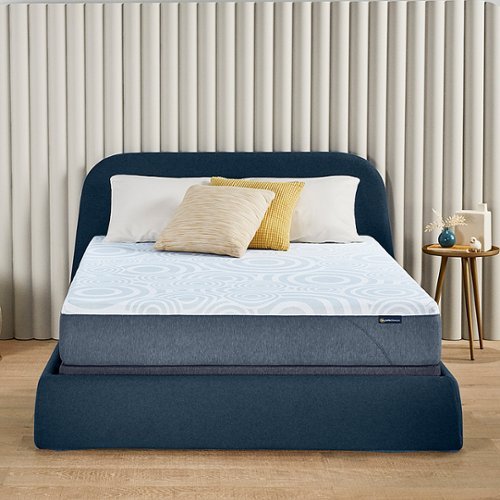 Serta - Perfect Sleeper Nestled Night 10” Medium Firm Gel Memory Foam Mattress-in-a-box - Multi-Front_Standard 