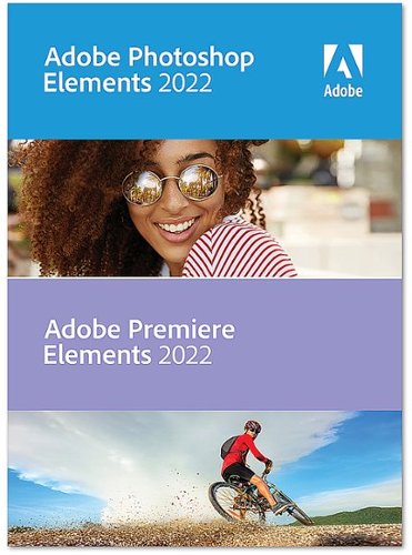 Adobe - Photoshop Elements 2022 & Premiere Elements 2022 - Windows [Digital]