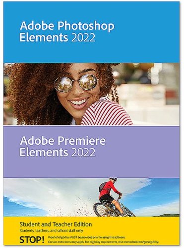 Adobe - Photoshop Elements 2022 & Premiere Elements 2022 - Student & Teacher Edition - Mac OS [Digital]