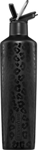 BruMate - ReHydration Bottle - Onyx Leopard