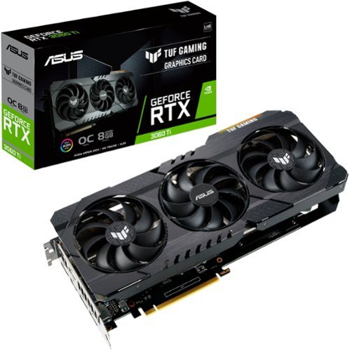 【中古品】TUF-RTX3060TI-O8G-GAMING ASUS NVIDIA GeForce RTX 3060 Ti V2 TUF 8GB GDDR6 PCI Express 4.0