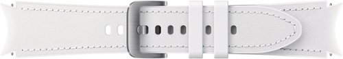 Samsung - Hybrid Watch Band for Galaxy Watch4, Galaxy Watch4 Classic, Galaxy Watch5 and Galaxy Watch5 Pro S/M - White-Alt_View_Standard_12 