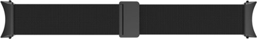 Samsung - Milanese Watch Band for Galaxy Watch4 and Galaxy Watch4 Classic M/L - Black
