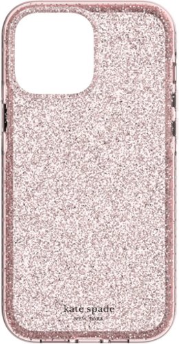 kate spade new york - Ultra Denfensive Hardshell Casefor iPhone 13 Pro Max - Pink Glitter