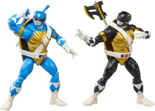Power Rangers - X Teenage Mutant Ninja Turtles Lightning Collection Morphed Donatello and Morphed Leonardo