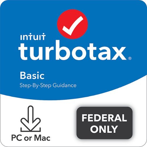 TurboTax - Basic 2021 Federal Only + E-File - Windows, Mac OS [Digital]