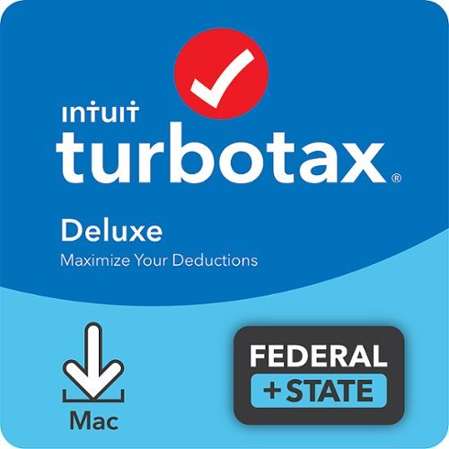 TurboTax - Deluxe 2021 Federal + E-File & State for Mac [Digital]