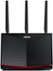 ASUS - RT-AX86S AX5700 Dual-Band Wi-Fi 6 Gaming Router - Black-Front_Standard 