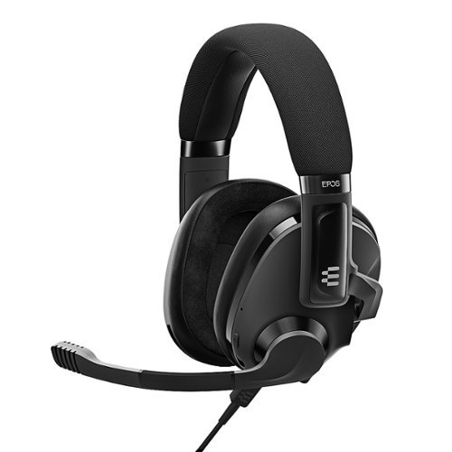 EPOS - H3 Hybrid Premium USB Gaming Headset with a closed design and bluetooth - Black
