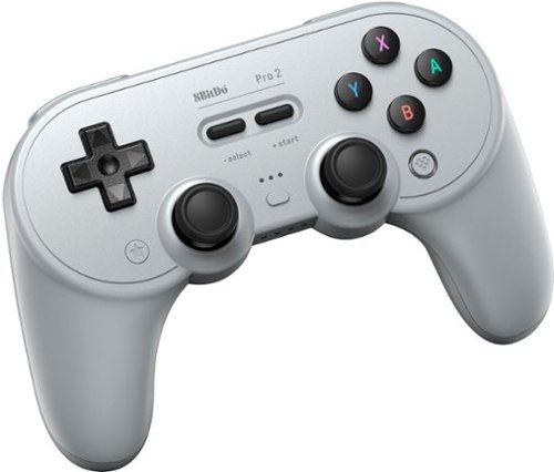 8BitDo Pro 2 Wireless Controller for Switch, Windows, macOS and Android - Gray WORLDWIDE DELIVERY