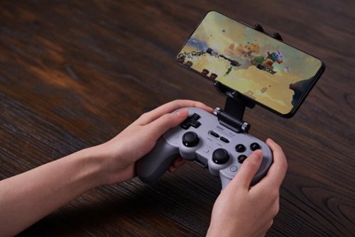 8BitDo Pro 2 Wireless Controller for Switch, Windows, macOS and Android - Gray BUY IN SAUDI ARABIA