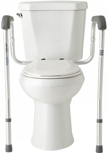UPC 080196755403 product image for Medline - Guardian Toilet Safety Rails, 300-lb. Weight Capacity, One Pair for On | upcitemdb.com