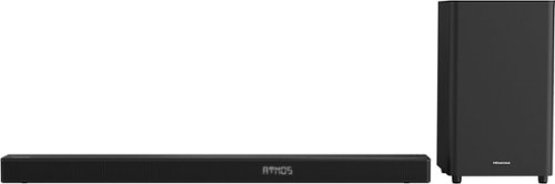 Hisense - 3.1-Channel Soundbar with Wireless Subwoofer - Black