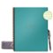 Rocketbook - Core Smart Reusable Notebook Lined 8.5" x 11" - Neptune Teal-Front_Standard