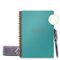 Rocketbook - Core Smart Reusable Notebook Dot-Grid 6" x 8.8" - Neptune Teal-Front_Standard