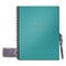 Rocketbook - Fusion Smart Reusable Notebook 7 Page Styles 8.5" x 11" - Neptune Teal-Front_Standard