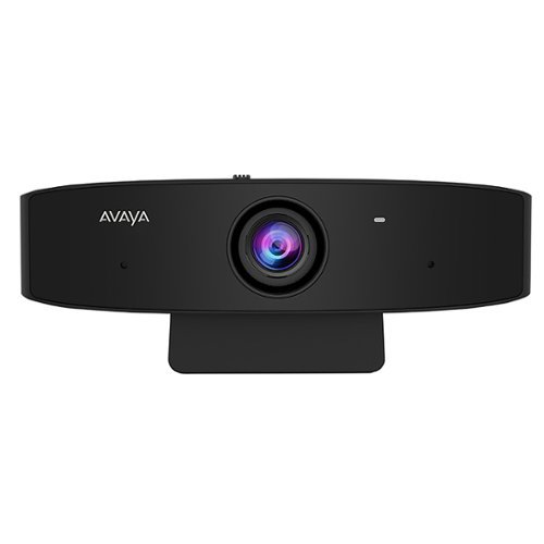Avaya - Huddle 1080 Webcam for Laptops - Black