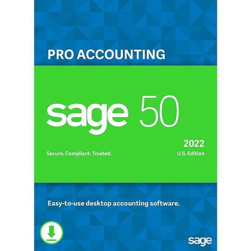 Sage - 50 Pro Accounting 2022 (1-User) - Windows [Digital]