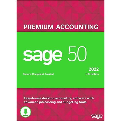 Sage - 50 Premium Accounting 2022 (1-User) - Windows [Digital]