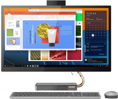 Lenovo - IdeaCentre AIO 5i 27" Touch-Screen All-In-One - Intel Core i5 - 12GB Memory - 512GB Solid State Drive - Mineral Grey
