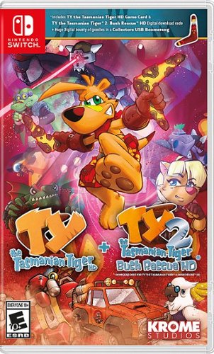 TY the Tasmanian Tiger HD: + TY the Tasmanian Tiger 2: Bush Rescue HD Bundle - Nintendo Switch